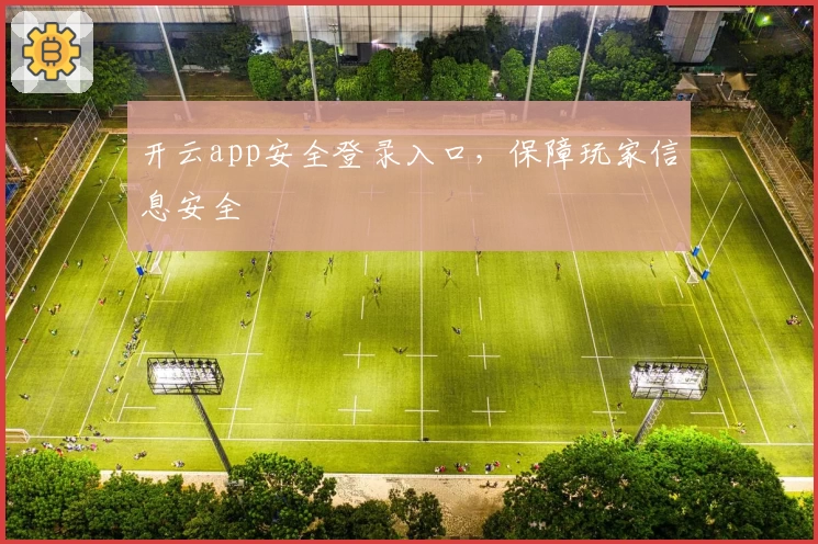 开云app安全登录入口，保障玩家信息安全